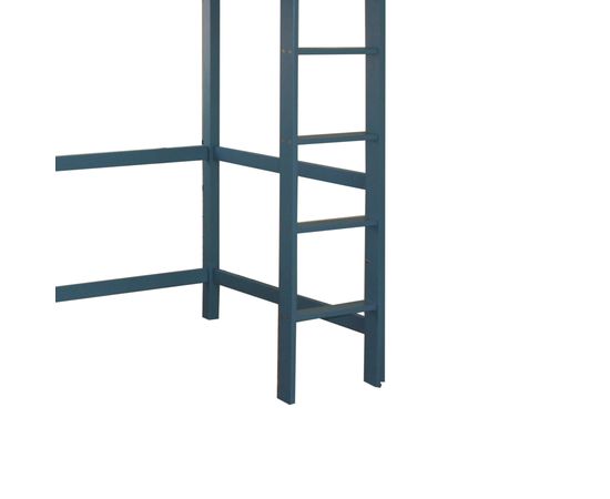 Детская кровать чердак из массива Тасмания, КОД:MS433, images №2, magsale.ru