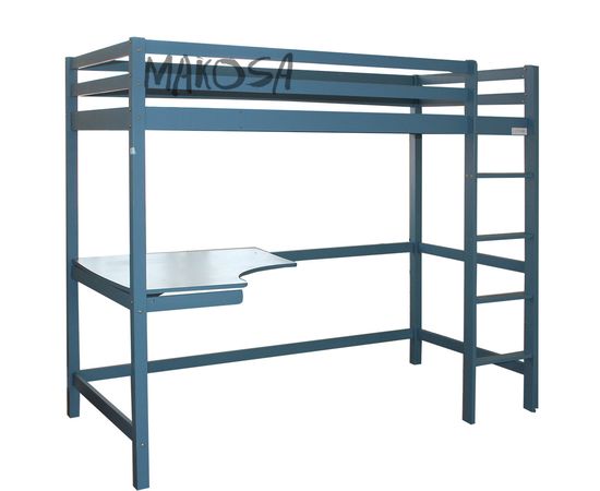 Детская кровать чердак из массива Тасмания, КОД:MS433, images №1, magsale.ru