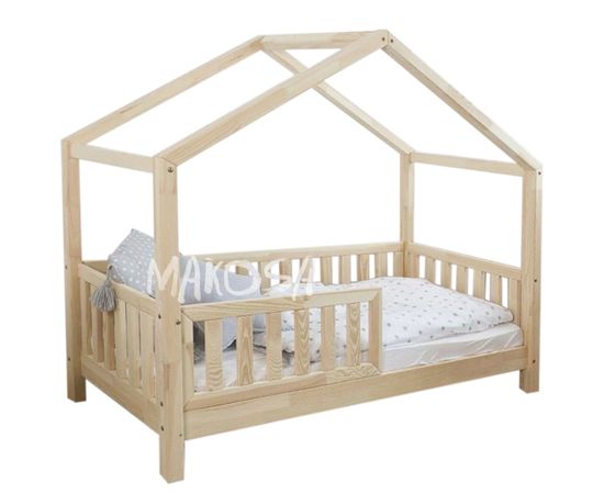Детская кровать домик из массива Баунти, КОД:MS418, images №3, magsale.ru