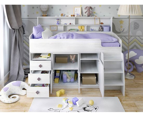 Кровать-трансформер Малыш-5 с полкой, КОД:ЯМ005, images №7, magsale.ru Кровать-трансформер Малыш-5 с полкой, КОД:ЯМ005, images №7, magsale.ru