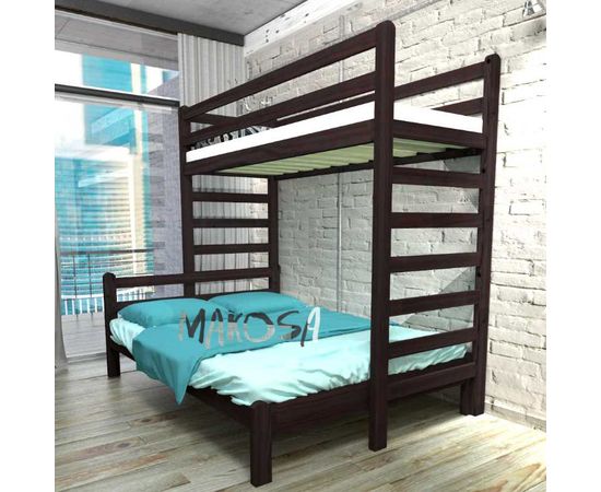 Двухъярусная кровать из массива Ирбис, КОД:MS479, images №3, magsale.ru Двухъярусная кровать из массива Ирбис, КОД:MS479, images №3, magsale.ru