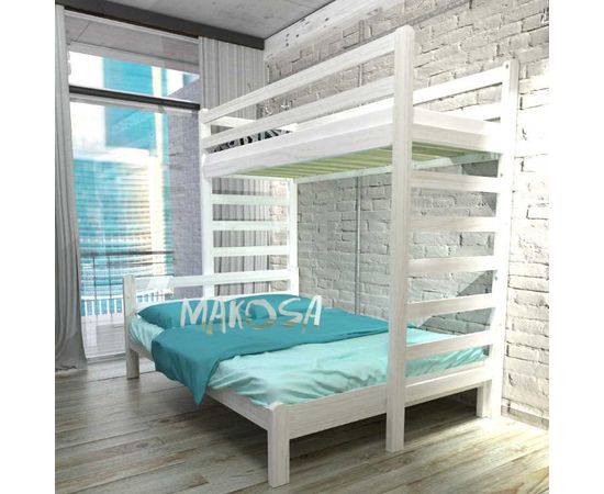 Двухъярусная кровать из массива Ирбис, КОД:MS479, images №2, magsale.ru Двухъярусная кровать из массива Ирбис, КОД:MS479, images №2, magsale.ru