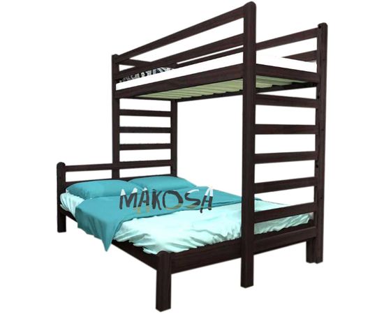 Двухъярусная кровать из массива Ирбис, КОД:MS479, images №1, magsale.ru Двухъярусная кровать из массива Ирбис, КОД:MS479, images №1, magsale.ru