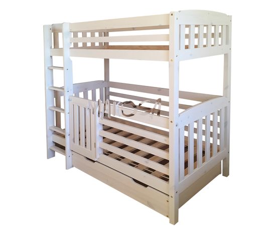 Двухъярусная кровать из дерева Мадлен, КОД:MS478, images №1, magsale.ru Двухъярусная кровать из дерева Мадлен, КОД:MS478, images №1, magsale.ru