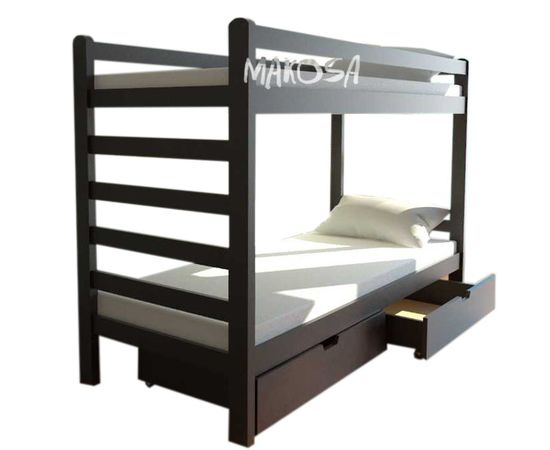 Двухъярусная кровать из массива Беринг, КОД:MS480, images №1, magsale.ru