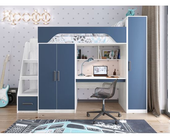 Кровать-чердак Тея, КОД:ЯТЕ1, images №3, magsale.ru