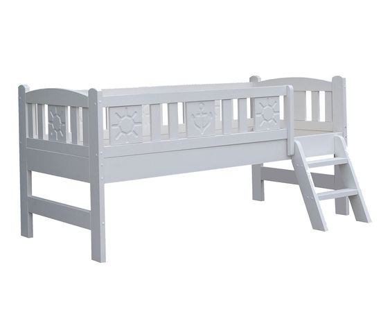 Детская кровать из массива сосны Веста-3, КОД:33522, images №4, magsale.ru