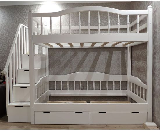 Двухъярусная кровать из сосны Теона-2, КОД:MS6688, images №1, magsale.ru Двухъярусная кровать из сосны Теона-2, КОД:MS6688, images №1, magsale.ru