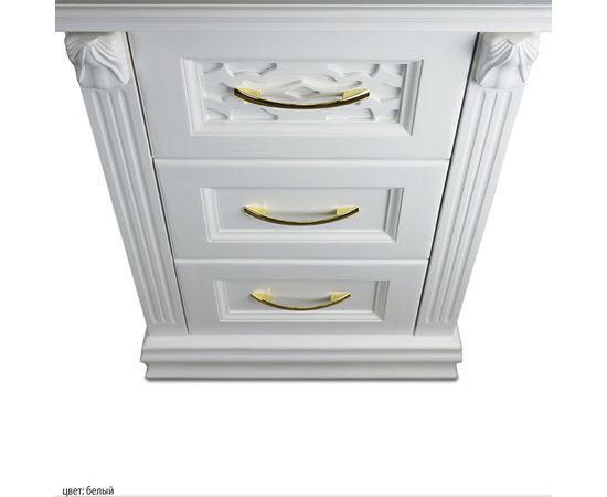 ДЖЕЙКОБСОН письменный стол из массива (декор Прованс), КОД:SH0000025, images №3, magsale.ru