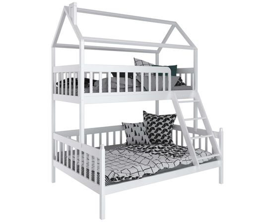 Двухъярусная кровать-домик Лотти (массив сосны), КОД:MS523, images №2, magsale.ru Двухъярусная кровать-домик Лотти (массив сосны), КОД:MS523, images №2, magsale.ru