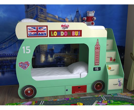Хофф детская кровать автобус