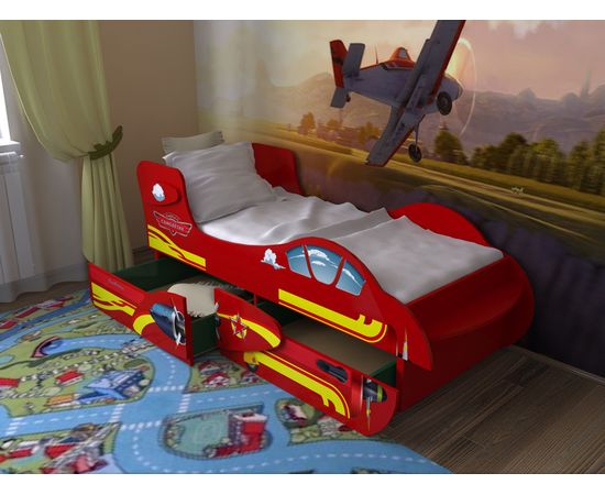 Детская кровать Самолет-2, КОД:SL112, images №1, magsale.ru