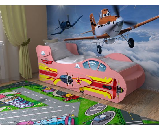 Детская кровать Самолет-2, КОД:SL112, images №4, magsale.ru