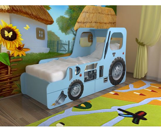 Детская кровать Трактор, КОД:SL109, images №2, magsale.ru