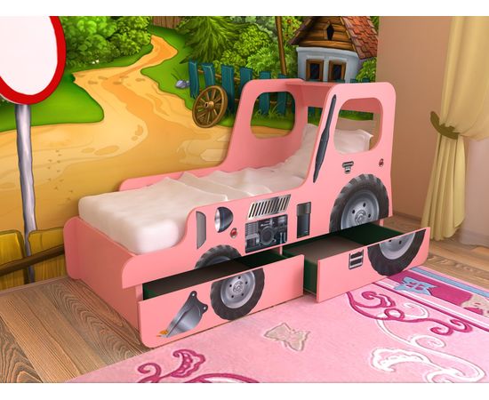Детская кровать Трактор, КОД:SL109, images №1, magsale.ru