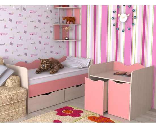 Детская кровать-диван Бамбина, КОД:SL115, images №3, magsale.ru