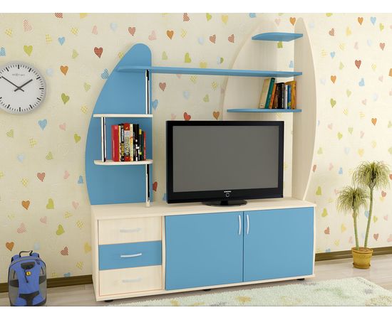 Стенка для ТВ Ассоль-2, КОД:SL131, images №4, magsale.ru