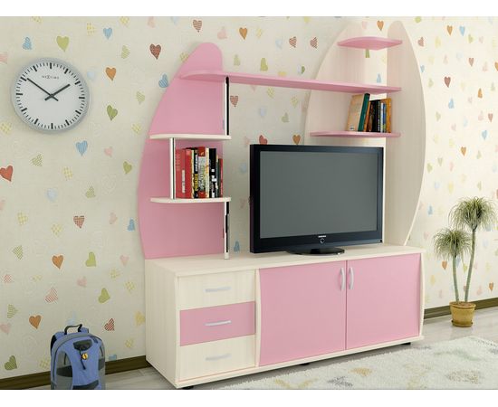 Стенка для ТВ Ассоль-2, КОД:SL131, images №3, magsale.ru