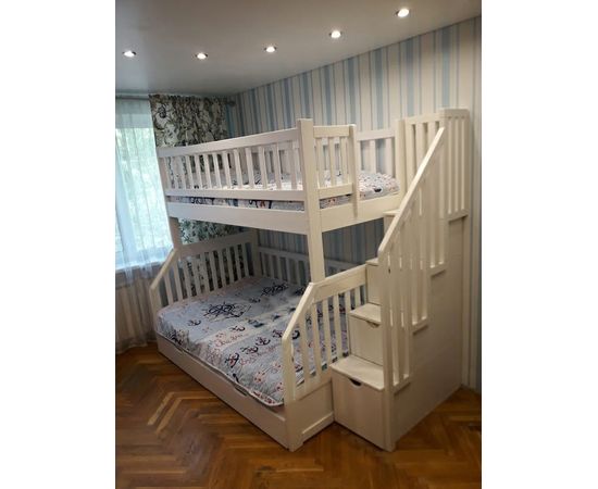 Двухъярусная кровать из сосны Артек Плюс, КОД:VMK171, images №5, magsale.ru Двухъярусная кровать из сосны Артек Плюс, КОД:VMK171, images №5, magsale.ru